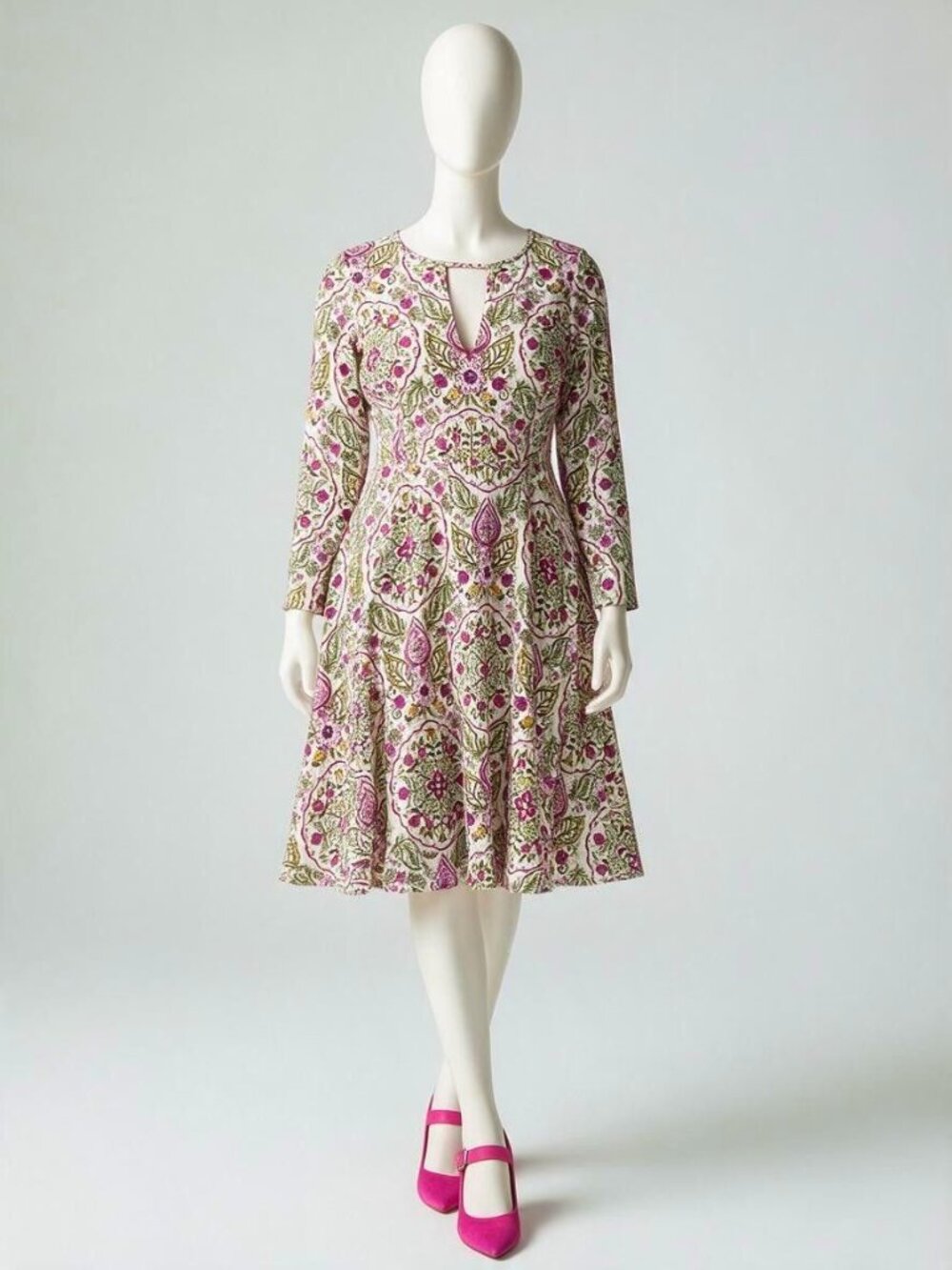 2/$30 Torrid 1 Floral Fit & Flare Dress